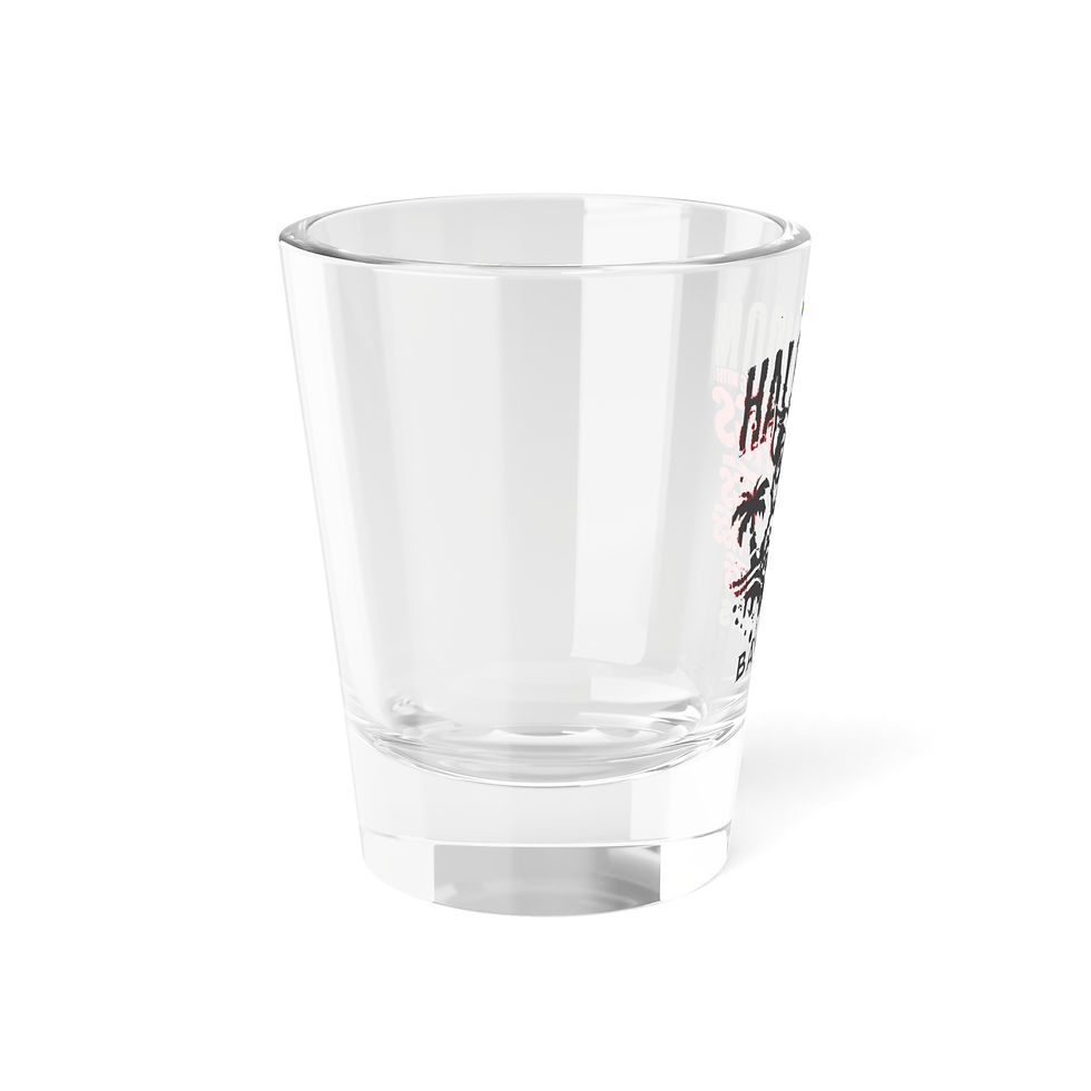 Thumbnail: Bahamas Souvenir Gift : Half Moon Cay Bahamas Swimming Pigs Bahamas Shot Glass