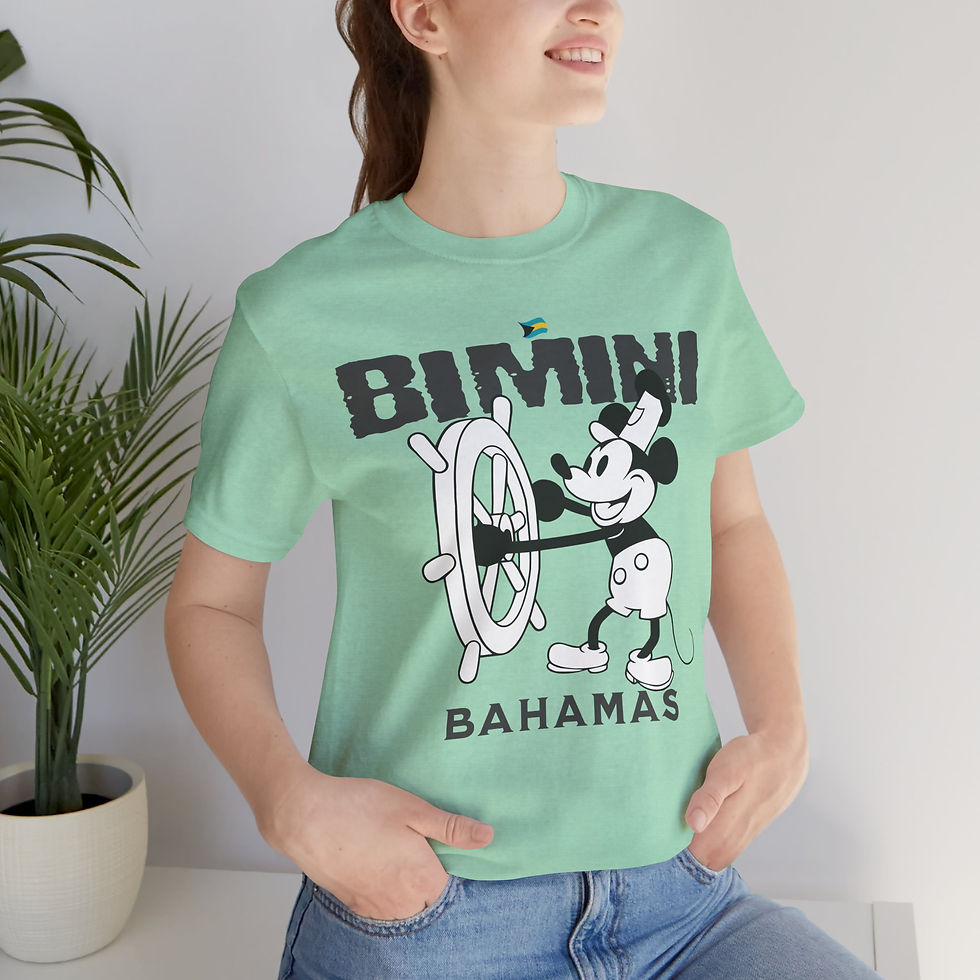 Thumbnail: Bahamas Souvenir Gift : Bimini Bahamas Cruise Unisex Bahamas Shirt