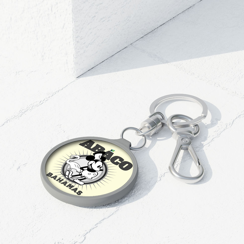 Thumbnail: Bahamas Souvenir Gift : Abaco Bahamas Keychain