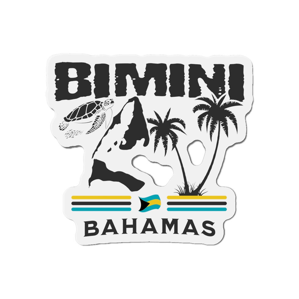 Thumbnail: Bahamas Souvenir Gift : Bimini Bahamas Island Bahamas Magnet