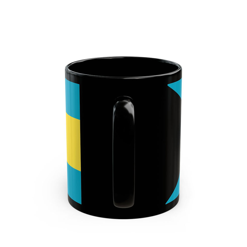 Thumbnail: Bahamas Flag : Bahamas Independence : Black Bahamas Mug : Bahamas Souvenir Gift