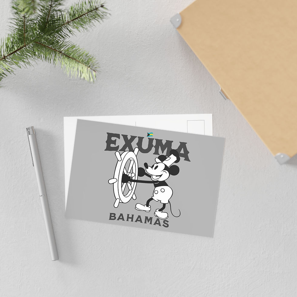 Thumbnail: Bahamas Postcard : Exuma Bahamas Cruise : Bahamas Souvenir Gift