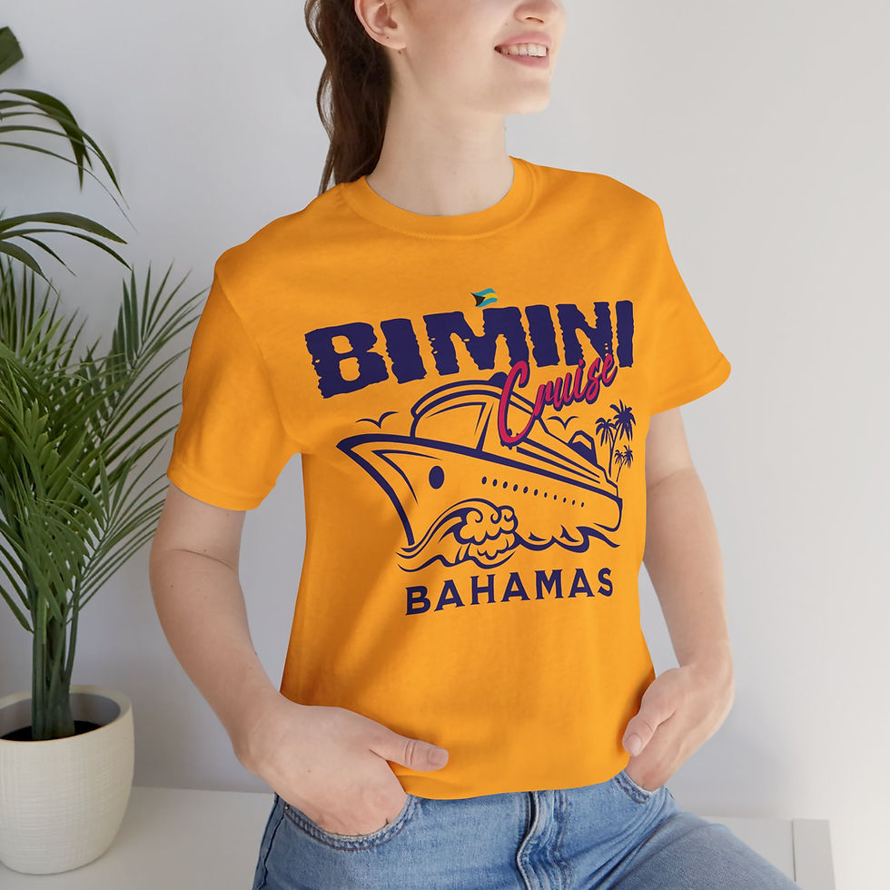 Thumbnail: Bahamas Souvenir Gift : Bimini Bahamas Cruise Unisex Bahamas Shirt