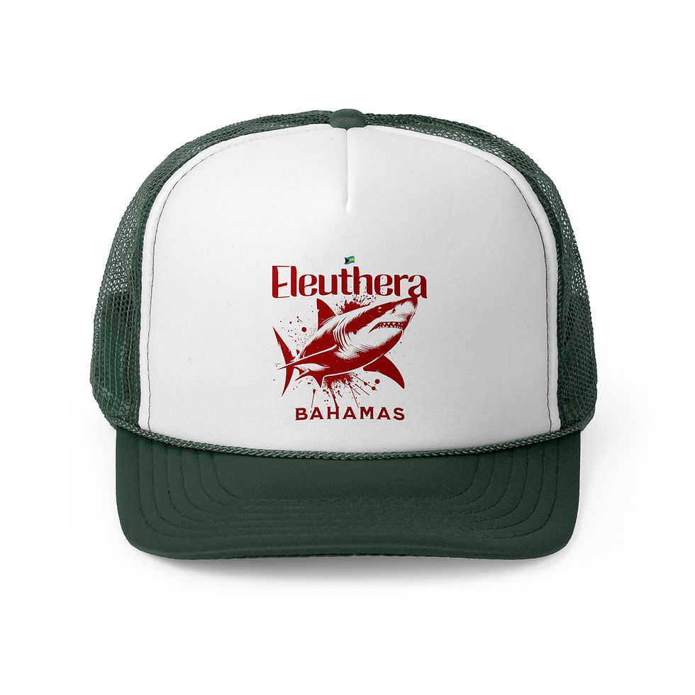Thumbnail: Bahamas Souvenir Gift : Eleuthera Bahamas Shark Bahamas Hat