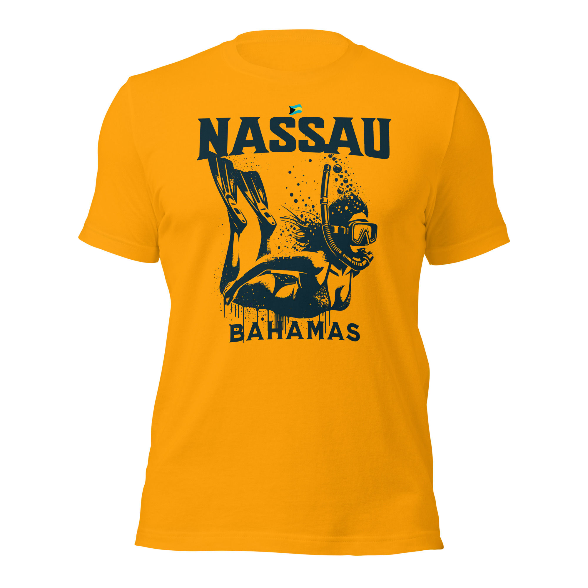Bahamas Souvenir Gift : Nassau Bahamas Snorkeling Unisex Bahamas Shirt