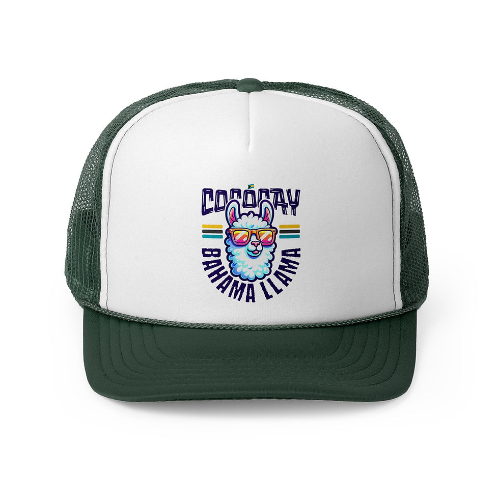Thumbnail: Bahamas Souvenir Gift : CocoCay Bahamas Bahama Llama Bahamas Hat