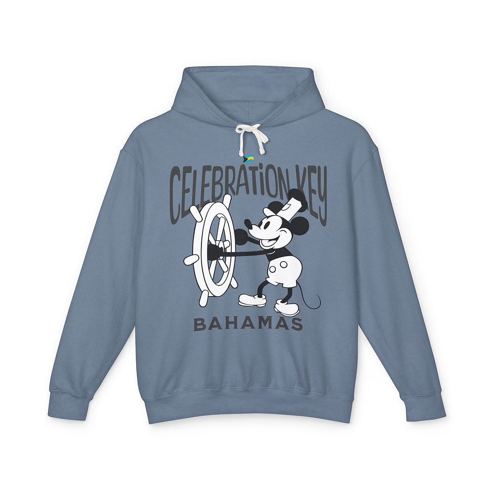 Thumbnail: Bahamas Souvenir Gift : Celebration Key Bahamas Cruise Unisex Bahamas Hoodie