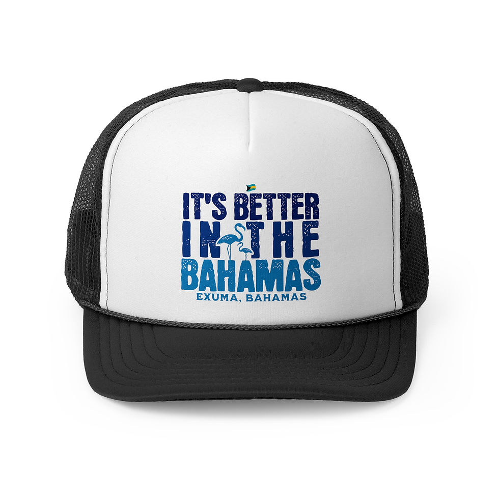 Thumbnail: Bahamas Souvenir Gift : Exuma Bahamas It's Better In The Bahamas Hat