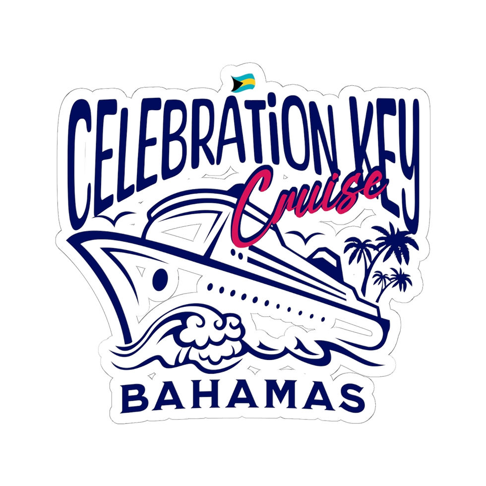 Thumbnail: Bahamas Souvenir Gift : Celebration Key Bahamas Cruise Bahamas Sticker