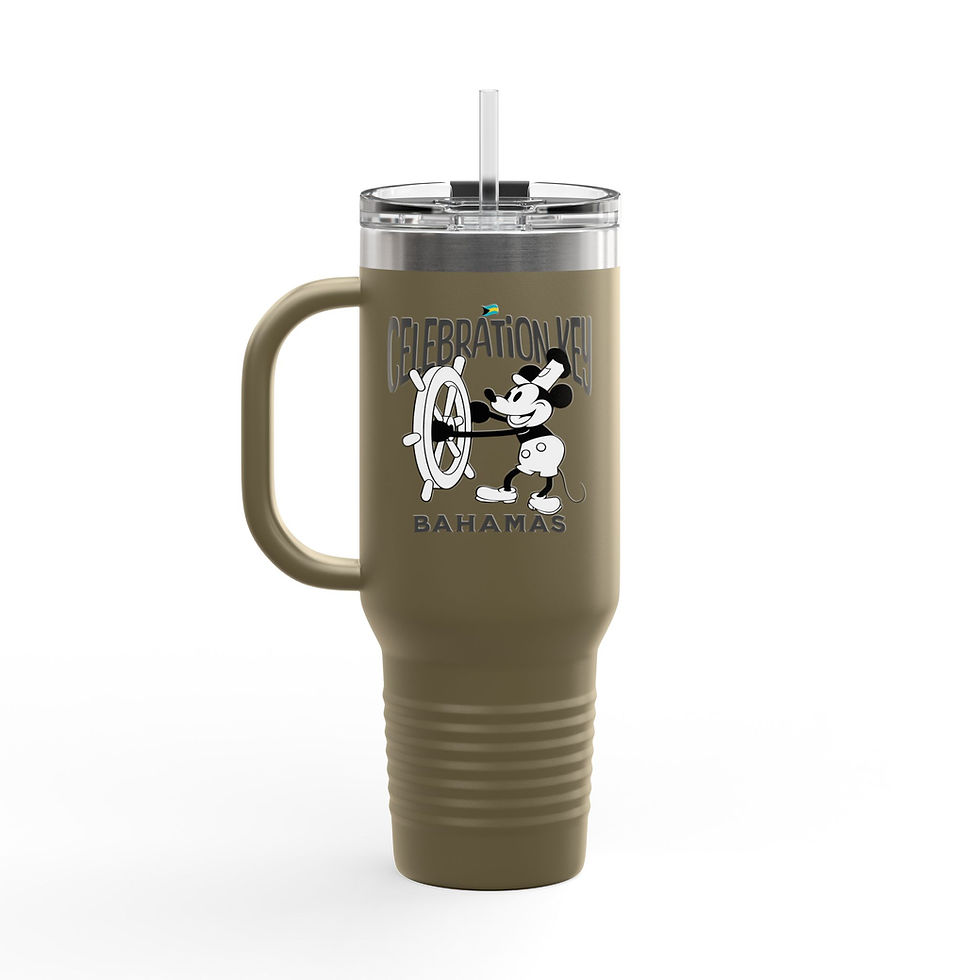 Thumbnail: Bahamas Souvenir Gift Celebration Key Bahamas Cruise Bahamas Tumbler Travel Mug