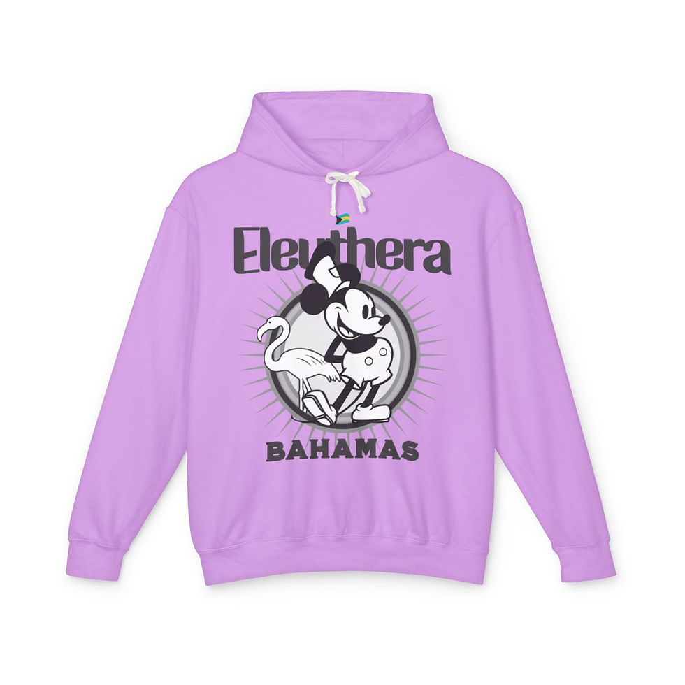 Thumbnail: Bahamas Souvenir Gift : Eleuthera Bahamas Unisex Bahamas Hoodie