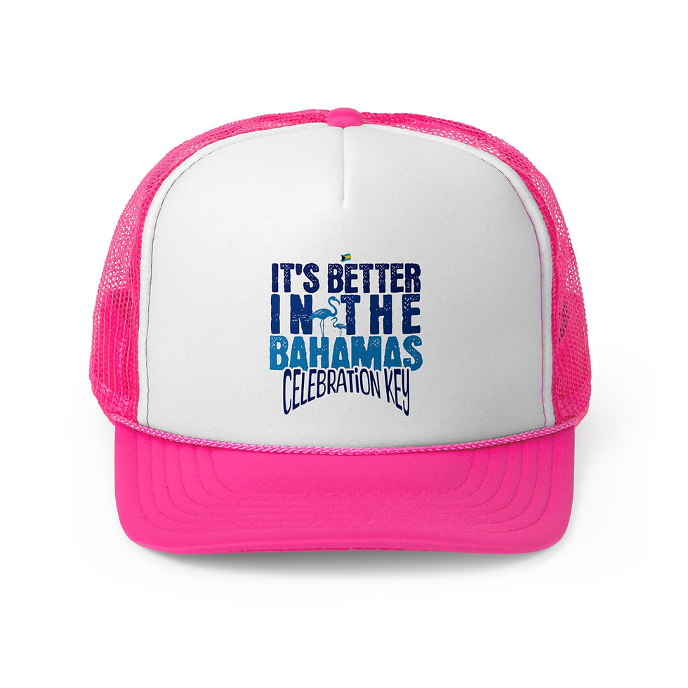 Thumbnail: Bahamas Souvenir Gift : Celebration Key Bahamas It's Better In The Bahamas Hat