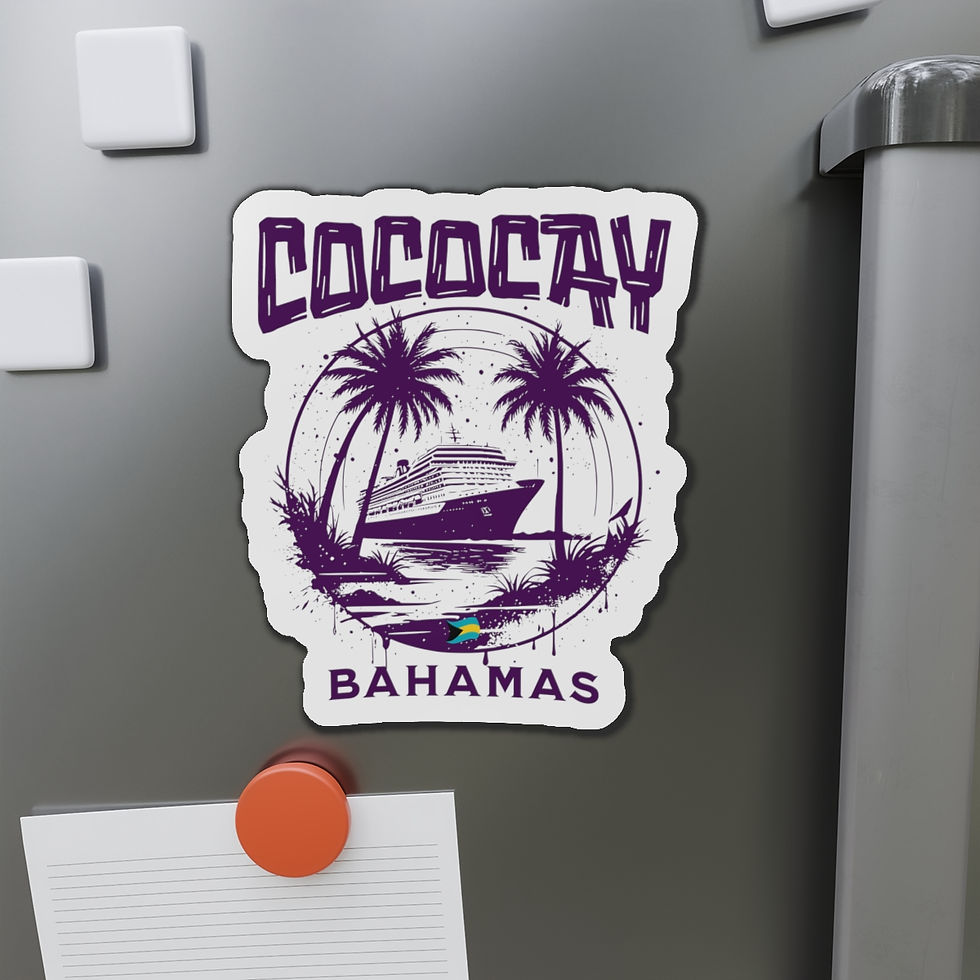 Thumbnail: Bahamas Souvenir Gift : CocoCay Bahamas Island Bahamas Magnet