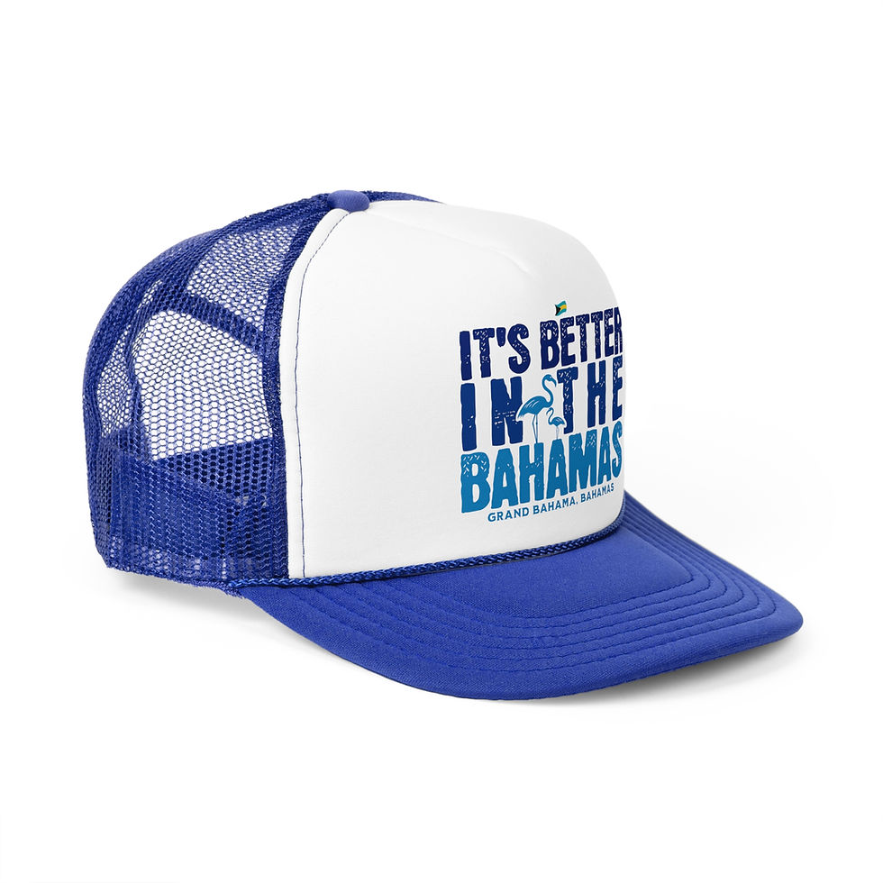 Thumbnail: Bahamas Souvenir Gift : Grand Bahama It's Better In The Bahamas Hat