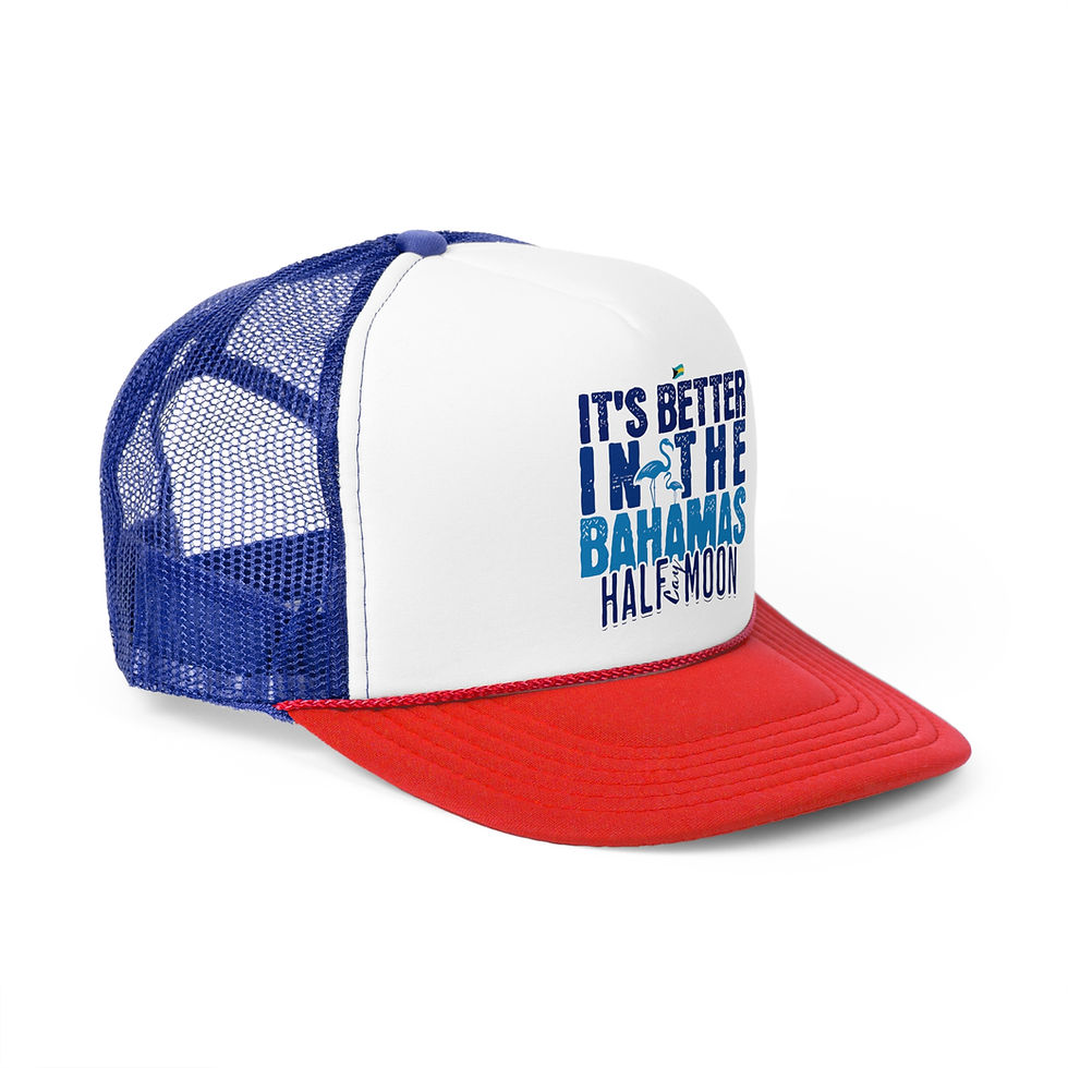 Thumbnail: Bahamas Souvenir Gift : Half Moon Cay Bahamas It's Better In The Bahamas Hat