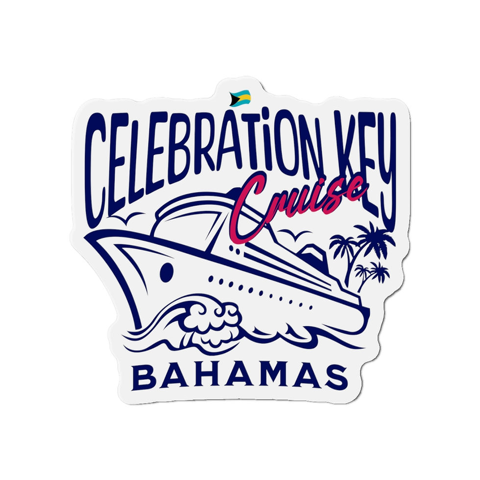 Thumbnail: Bahamas Souvenir Gift : Celebration Key Bahamas Cruise Bahamas Magnet