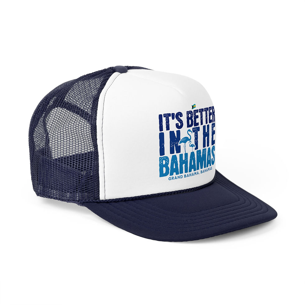 Thumbnail: Bahamas Souvenir Gift : Grand Bahama It's Better In The Bahamas Hat
