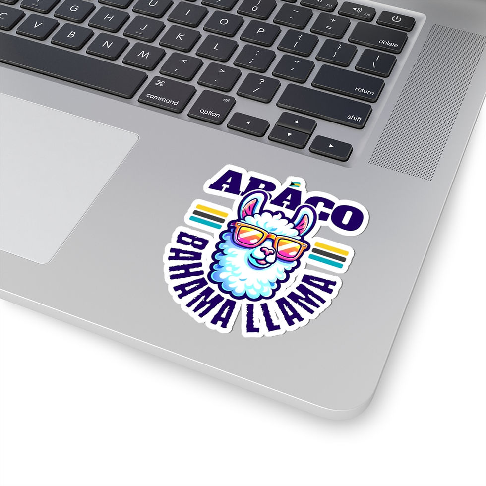 Thumbnail: Bahamas Souvenir Gift : Abaco Bahamas Bahama Llama Bahamas Sticker