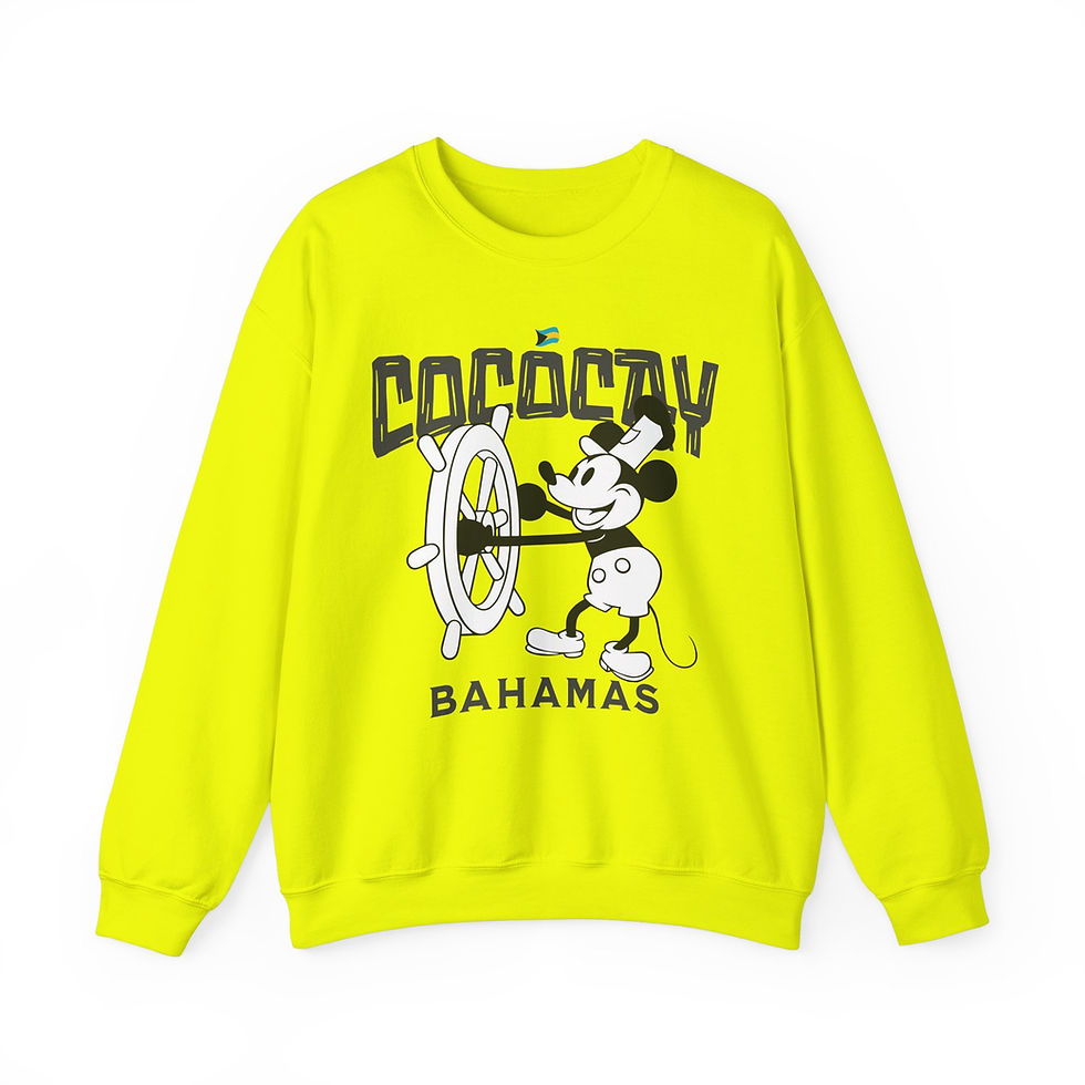 Thumbnail: Bahamas Souvenir Gift : CocoCay Bahamas Cruise Unisex Bahamas Sweatshirt