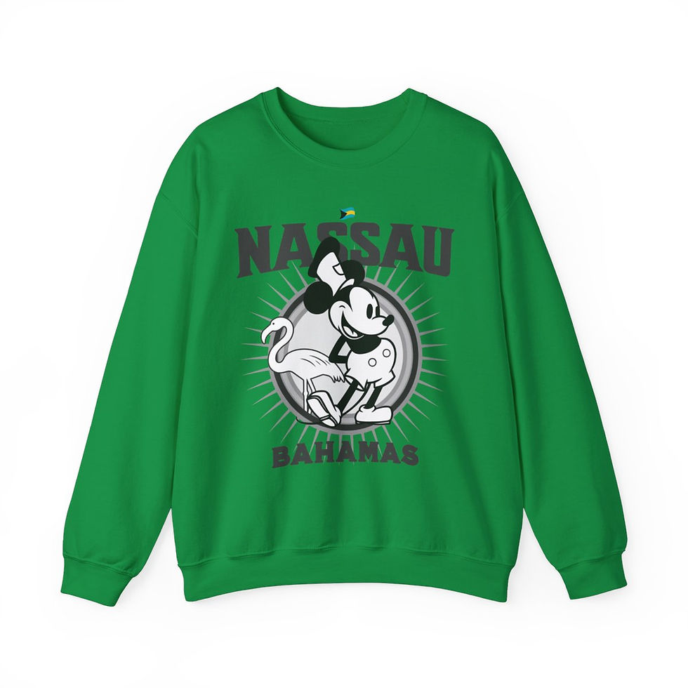 Thumbnail: Bahamas Souvenir Gift : Nassau Bahamas Unisex Bahamas Sweatshirt