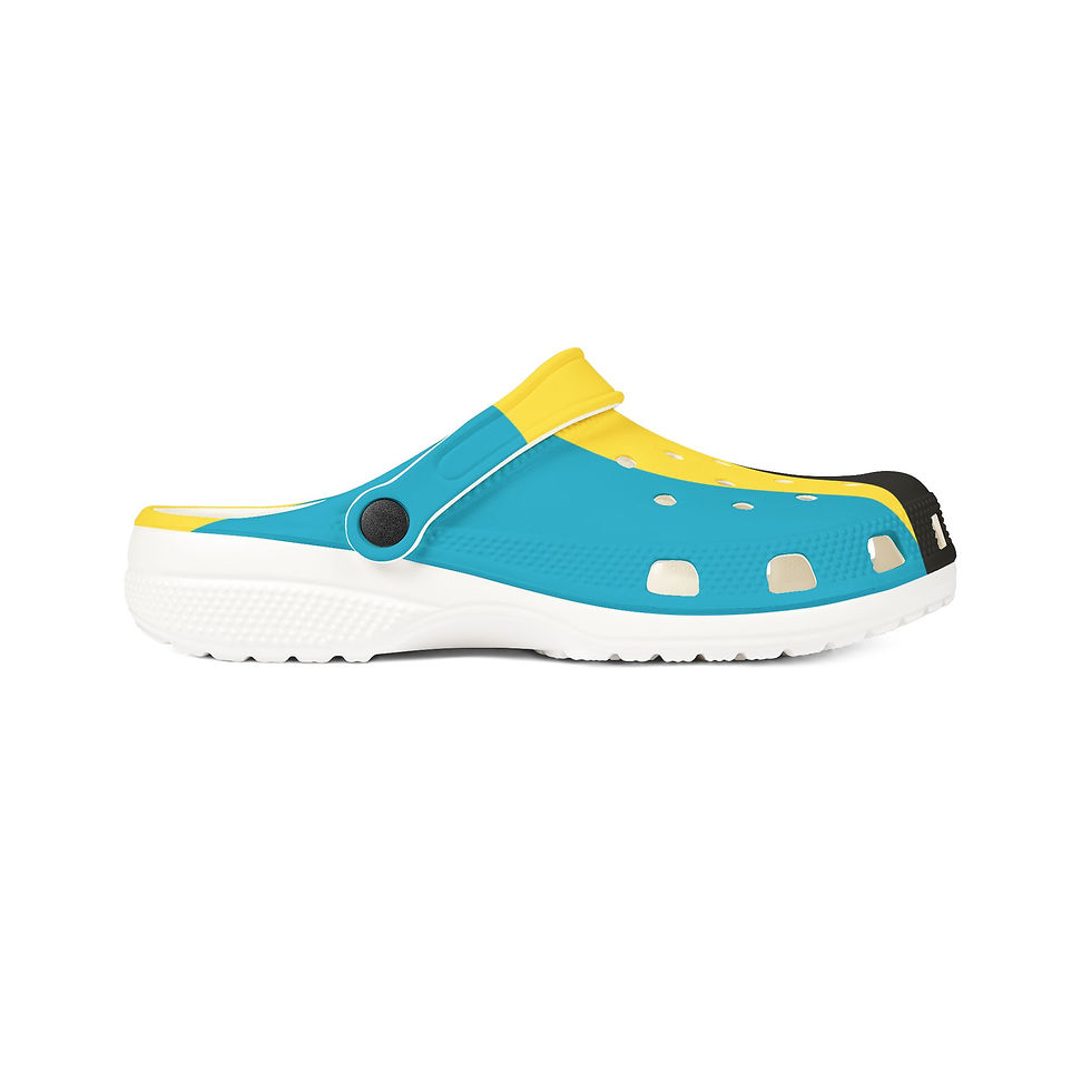 Thumbnail: Bahamas Flag : Bahamas Independence : EVA Foam Rubber Bahamas Shoes : Souvenir