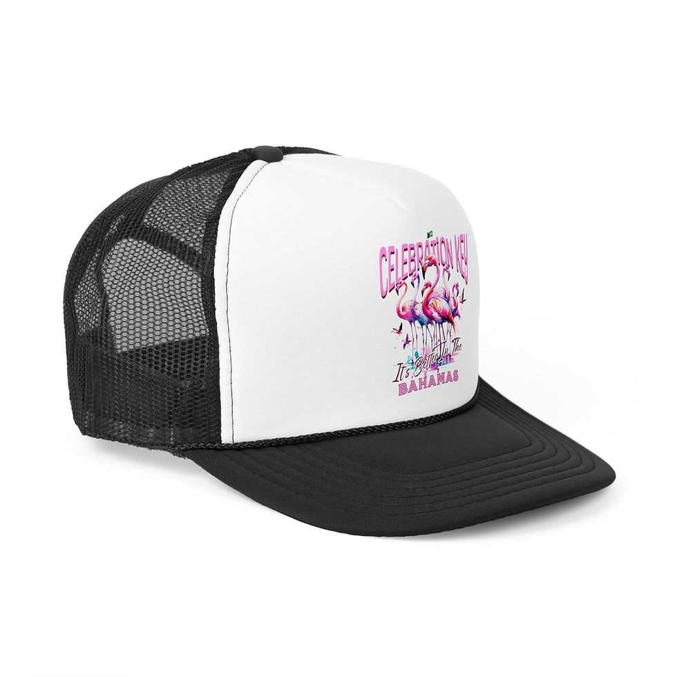 Thumbnail: Bahamas Souvenir Gift : Celebration Key Bahamas Flamingo Bahamas Hat