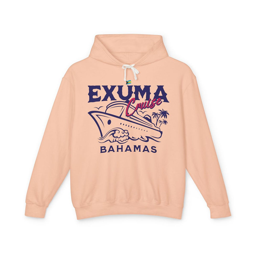 Thumbnail: Bahamas Souvenir Gift : Exuma Bahamas Cruise Unisex Bahamas Hoodie