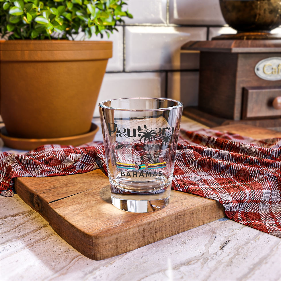 Thumbnail: Bahamas Souvenir Gift : Eleuthera Bahamas Island Bahamas Shot Glass