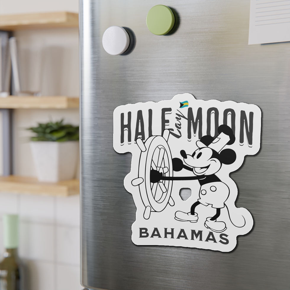 Bahamas Souvenir Gift : Half Moon Cay Cruise Bahamas Magnet