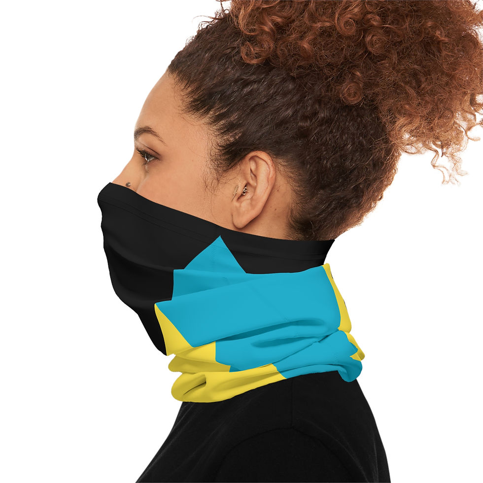 Thumbnail: Bahamas Flag : Bahamas Independence : Bahamas Neck Gaiter : Bahamas Souvenir