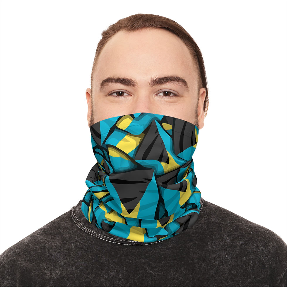 Thumbnail: Bahamas Flag : Bahamas Independence : Bahamas Neck Gaiter : Bahamas Souvenir
