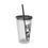 Thumbnail: Bahamas Souvenir Gift : Half Moon Cay Swimming Pigs Bahamas Tumbler With Straw