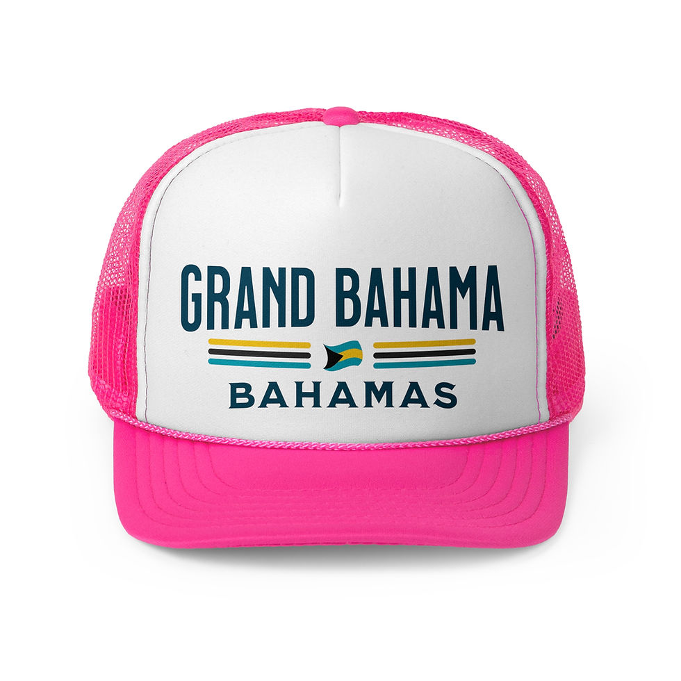 Thumbnail: Bahamas Souvenir Gift : Grand Bahama Bahamas Flag Bahamas Hat
