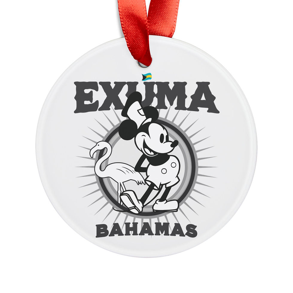 Thumbnail: Bahamas Souvenir Gift : Exuma Bahamas Cruise Bahamas Ornament
