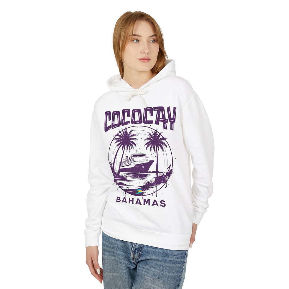 Thumbnail: Bahamas Souvenir Gift : CocoCay Bahamas Cruise Unisex Bahamas Hoodie