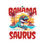 Thumbnail: Bahamas Souvenir Gift Celebration Key Bahamas Bahamasaurus T-Rex Bahamas Sticker