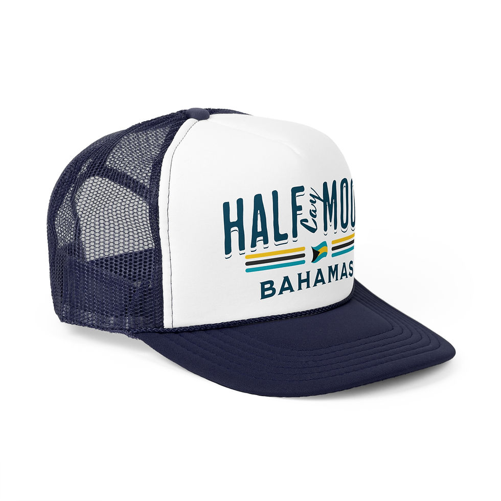 Thumbnail: Bahamas Souvenir Gift : Half Moon Cay Bahamas Flag Bahamas Hat
