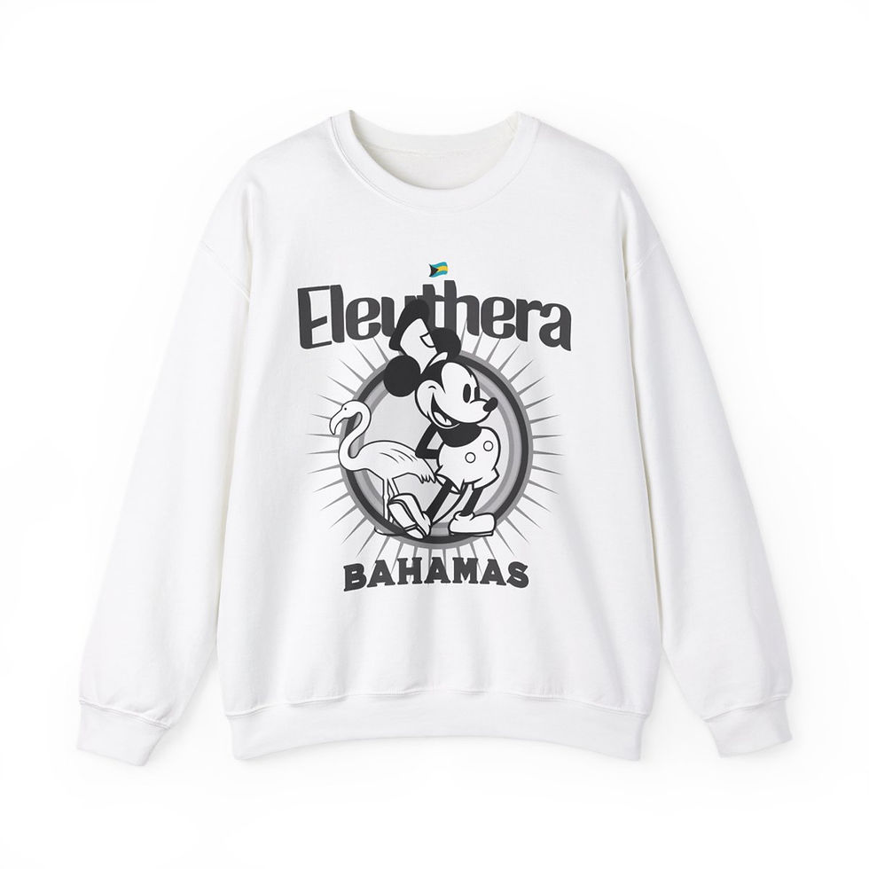 Thumbnail: Bahamas Souvenir Gift : Eleuthera Bahamas Unisex Bahamas Sweatshirt