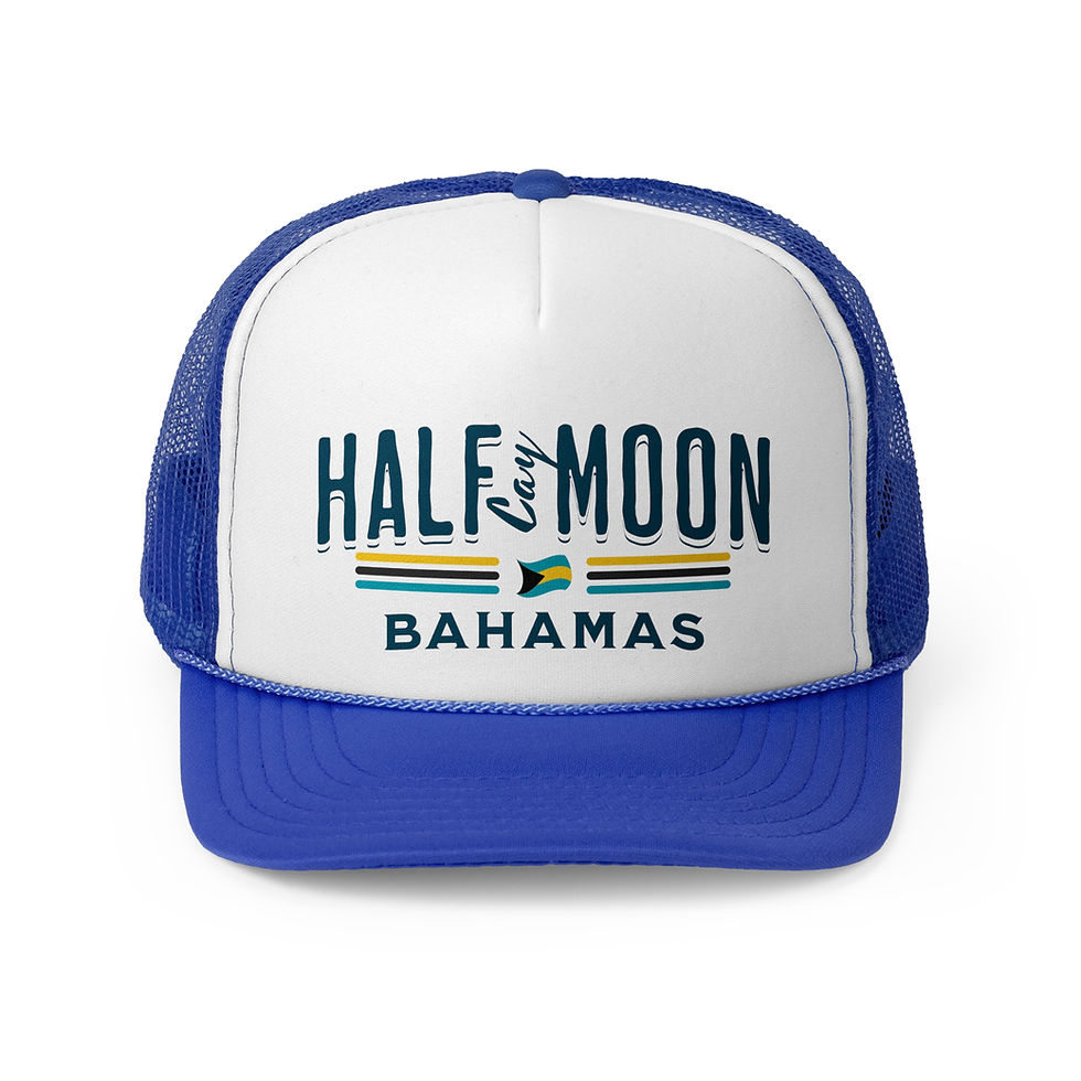 Thumbnail: Bahamas Souvenir Gift : Half Moon Cay Bahamas Flag Bahamas Hat