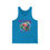 Thumbnail: Bahamas Souvenir Gift : Exuma Bahamas Sea Turtle Unisex Bahamas Tank Top