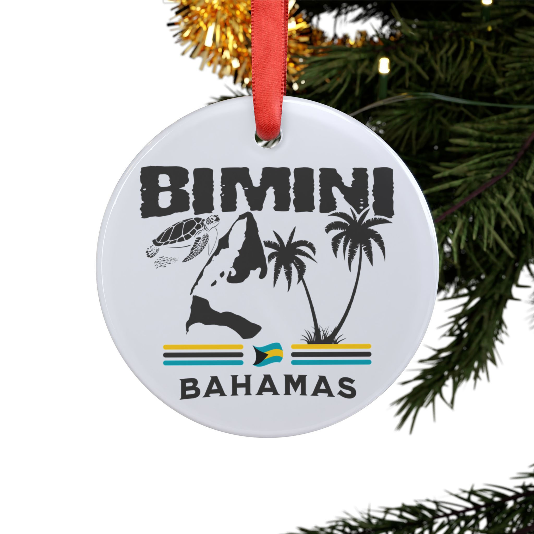 Bahamas Souvenir Gift : Bimini Bahamas Island Bahamas Ornament