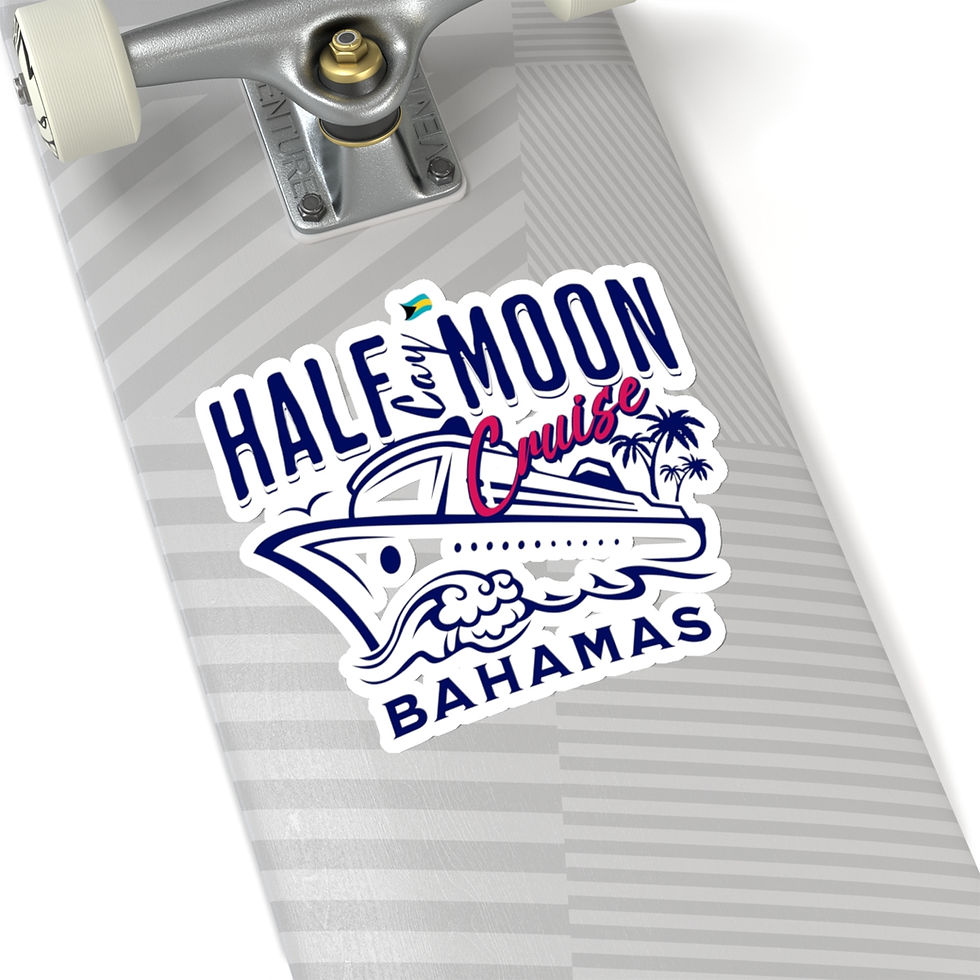 Thumbnail: Bahamas Souvenir Gift : Half Moon Cay Bahamas Cruise Bahamas Sticker