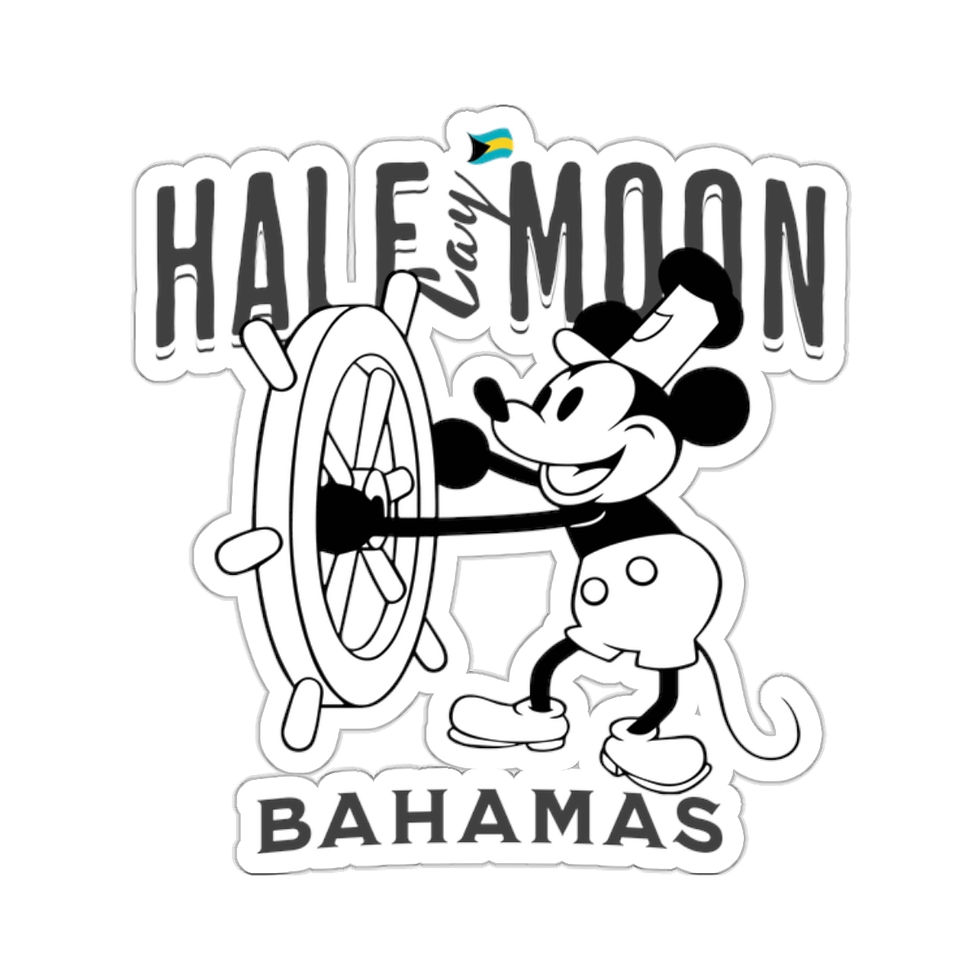 Thumbnail: Bahamas Souvenir Gift : Half Moon Cay Bahamas Sticker