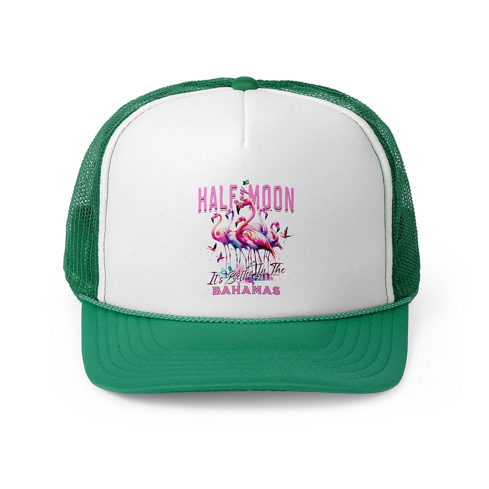 Thumbnail: Bahamas Souvenir Gift : Half Moon Cay Bahamas Flamingo Bahamas Hat