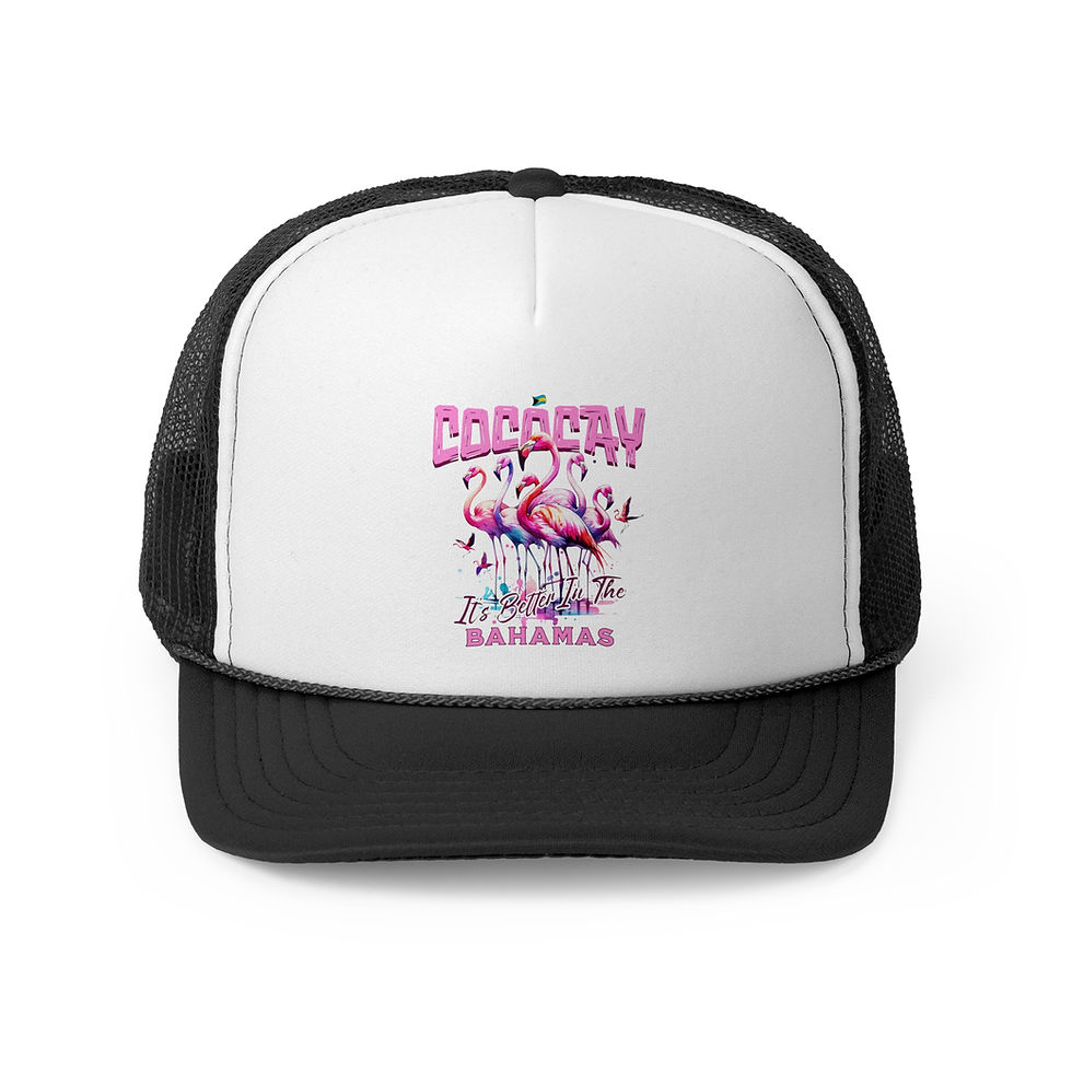 Thumbnail: Bahamas Souvenir Gift : CocoCay Bahamas Flamingo Bahamas Hat