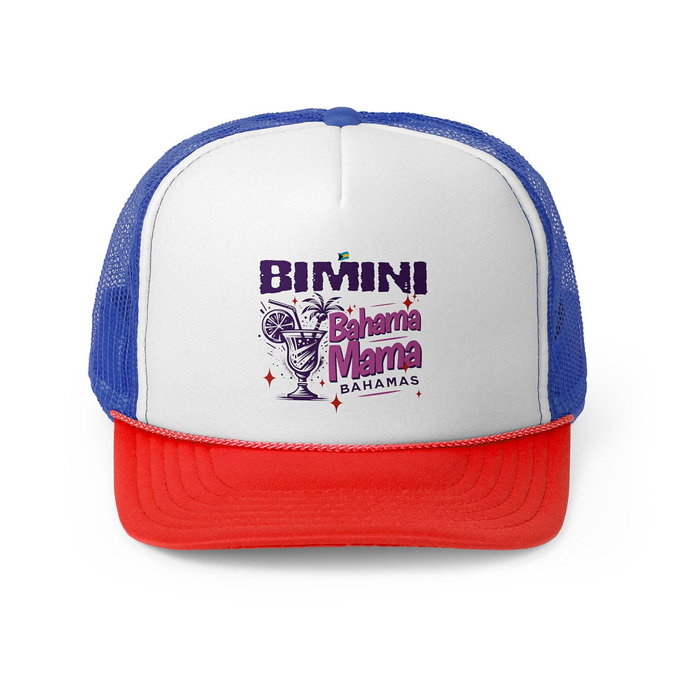 Thumbnail: Bahamas Souvenir Gift : Bimini Bahamas Bahama Mama Bahamas Hat