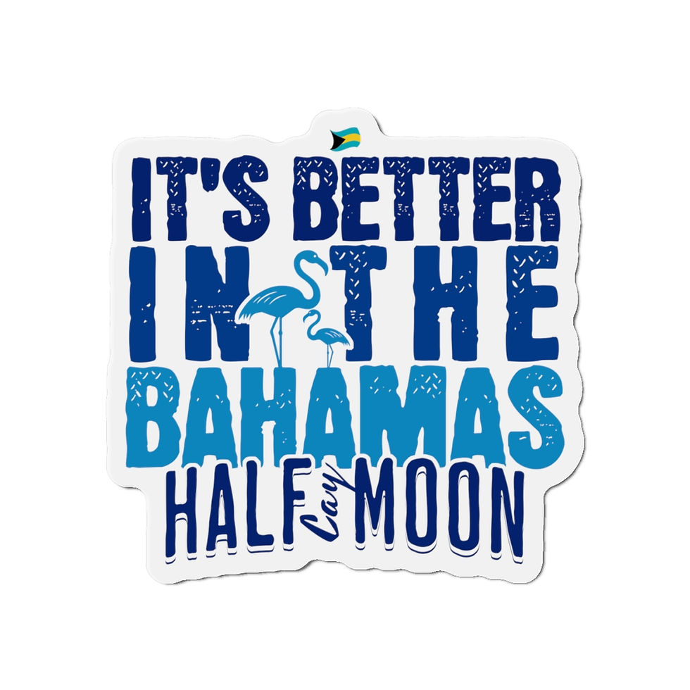 Thumbnail: Bahamas Souvenir Gift : Half Moon Cay Bahamas It's Better In The Bahamas Magnet
