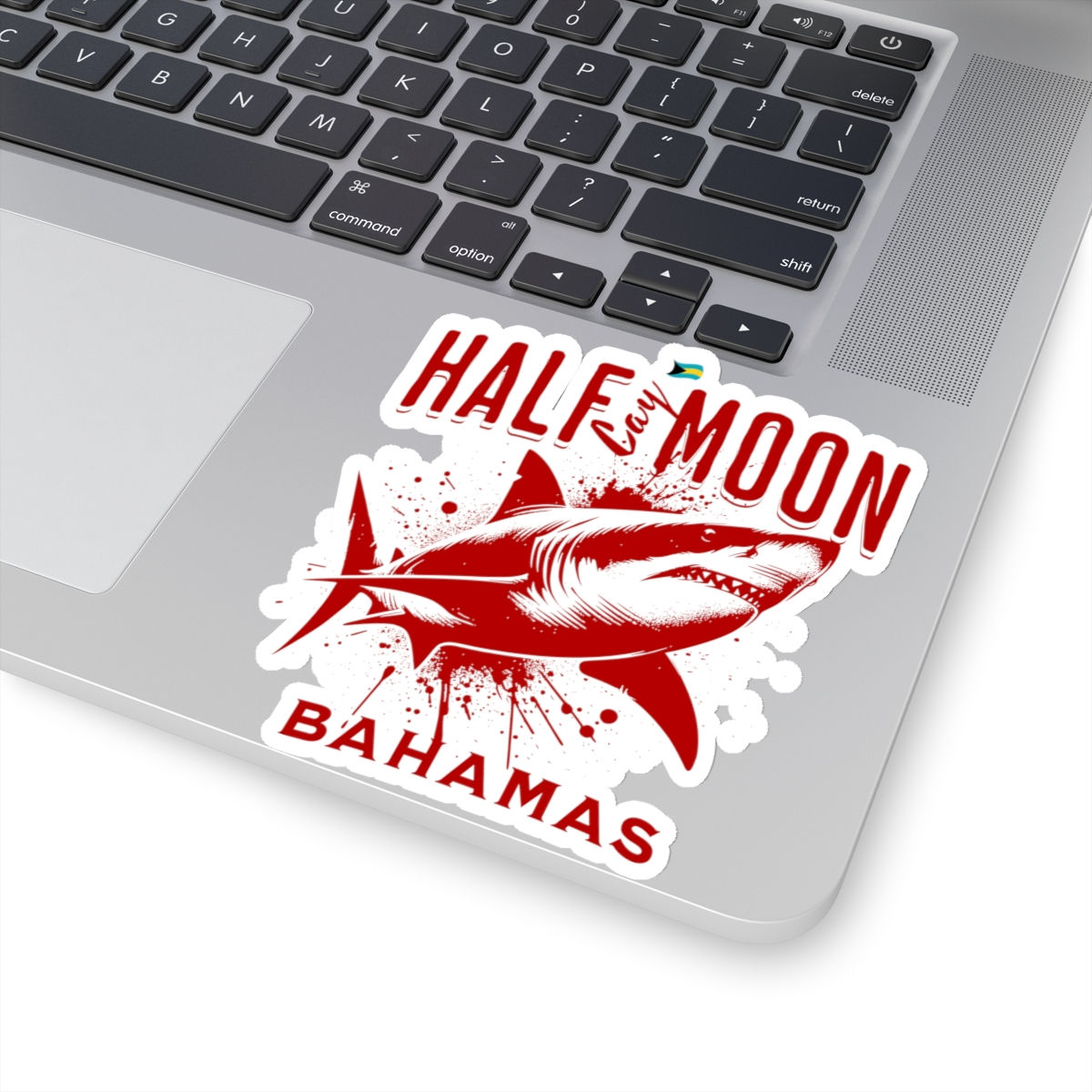 Bahamas Souvenir Gift : Half Moon Cay Bahamas Shark Bahamas Sticker