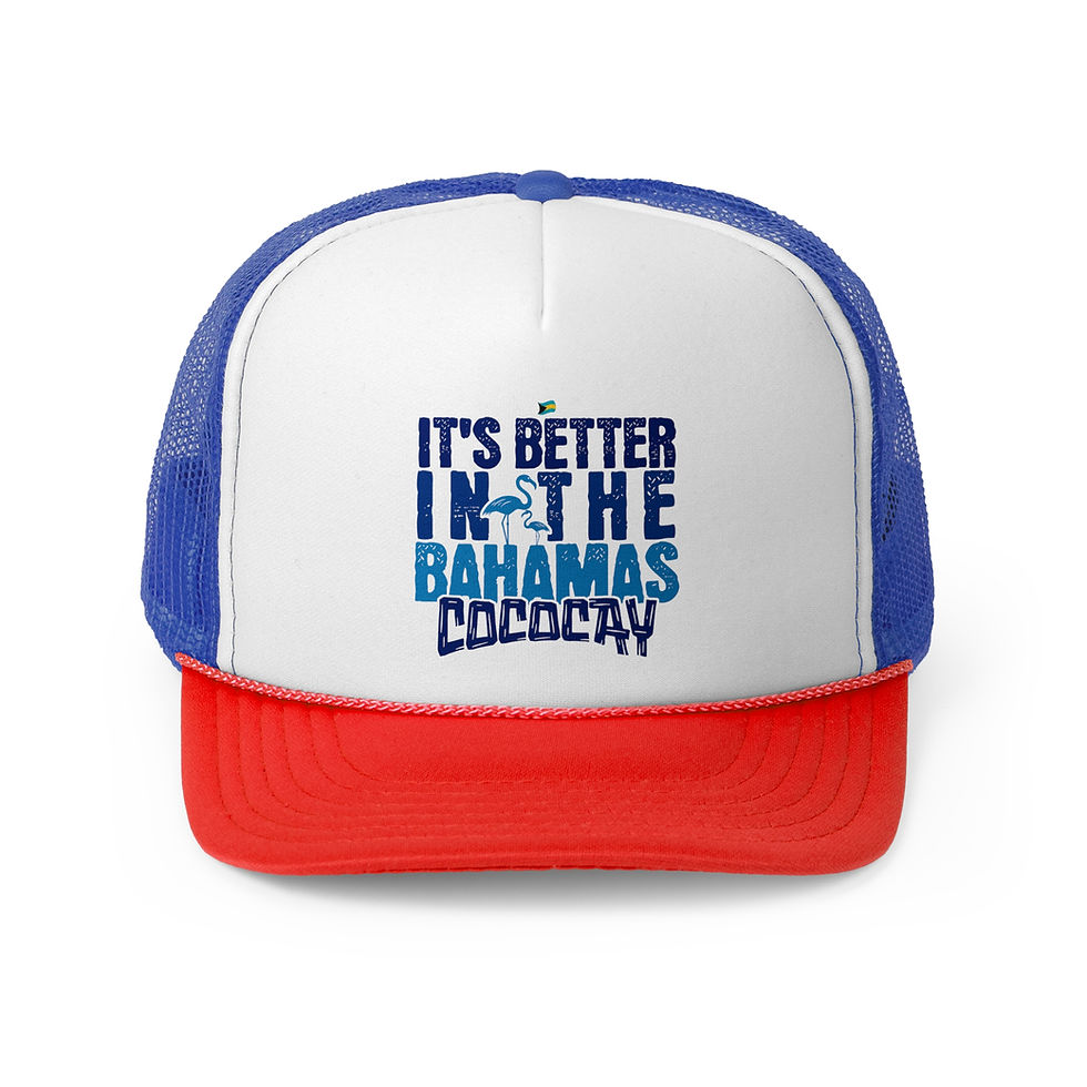Thumbnail: Bahamas Souvenir Gift : CocoCay Bahamas It's Better In The Bahamas Hat