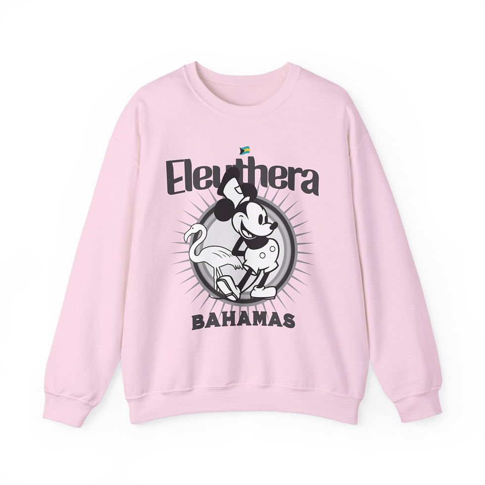 Thumbnail: Bahamas Souvenir Gift : Eleuthera Bahamas Unisex Bahamas Sweatshirt